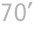 70’